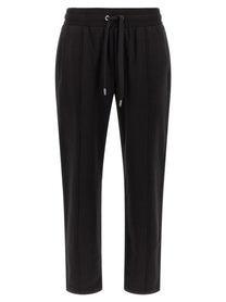 Dolce &amp; Gabbana Plaque Joggers Black