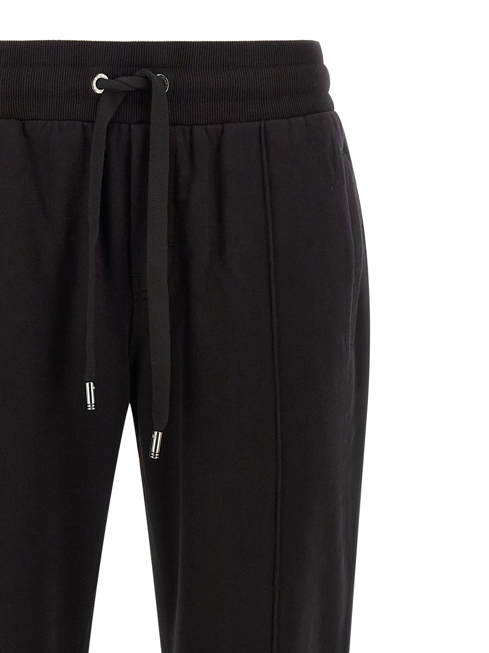 Dolce &amp; Gabbana Plaque Joggers Black