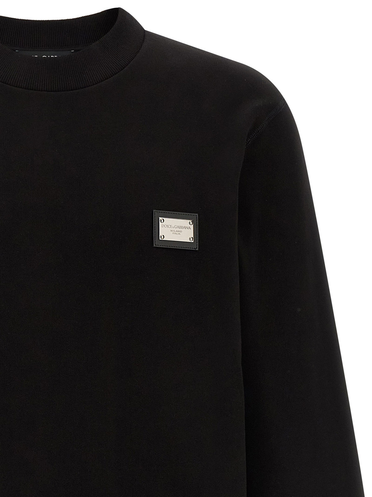 Dolce &amp; Gabbana Plate Sweatshirt Black