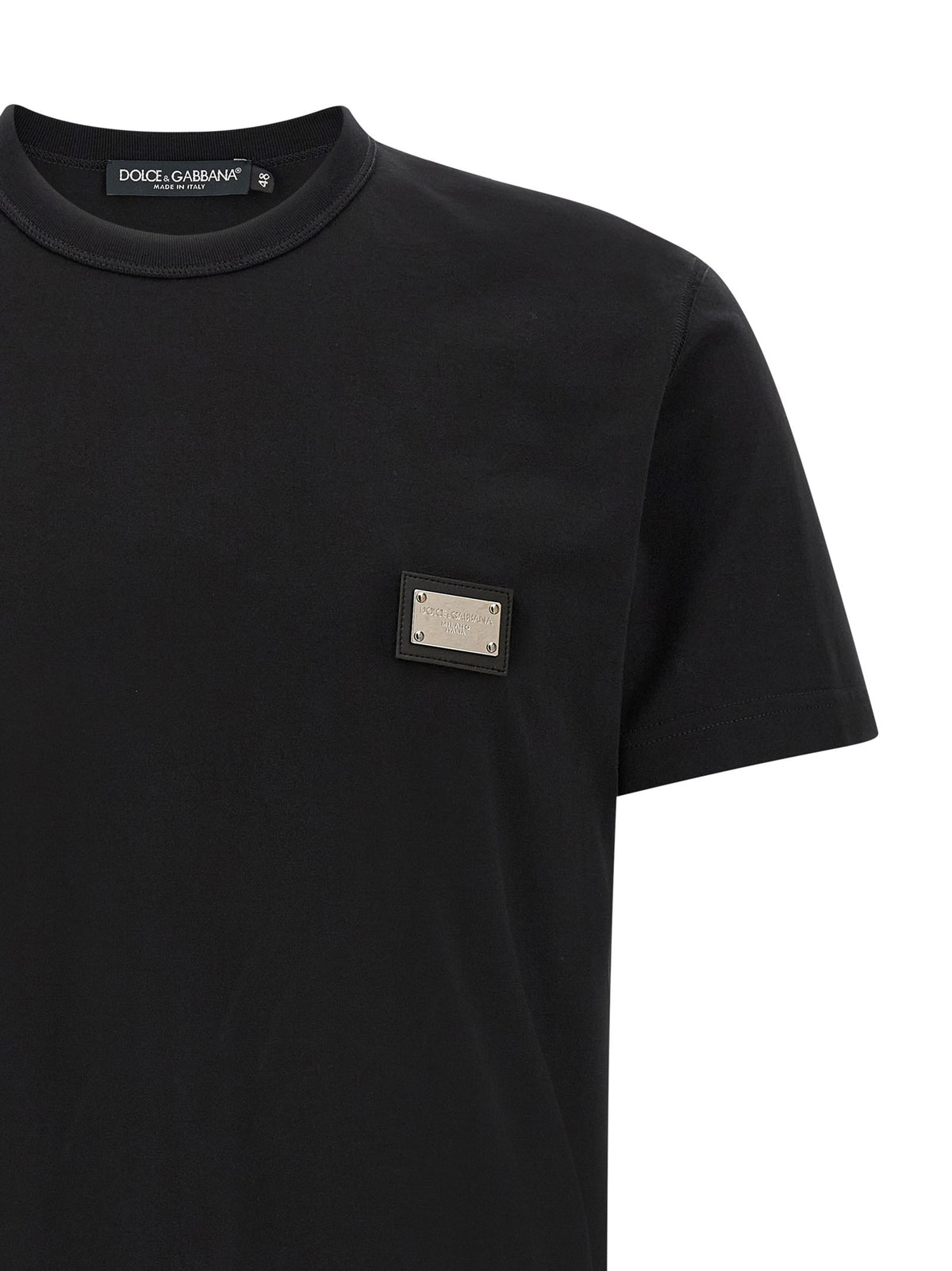Dolce &amp; Gabbana Plate Shirt Black