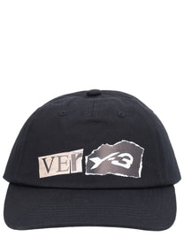 Y-3 Unisex Baseball Hat Black