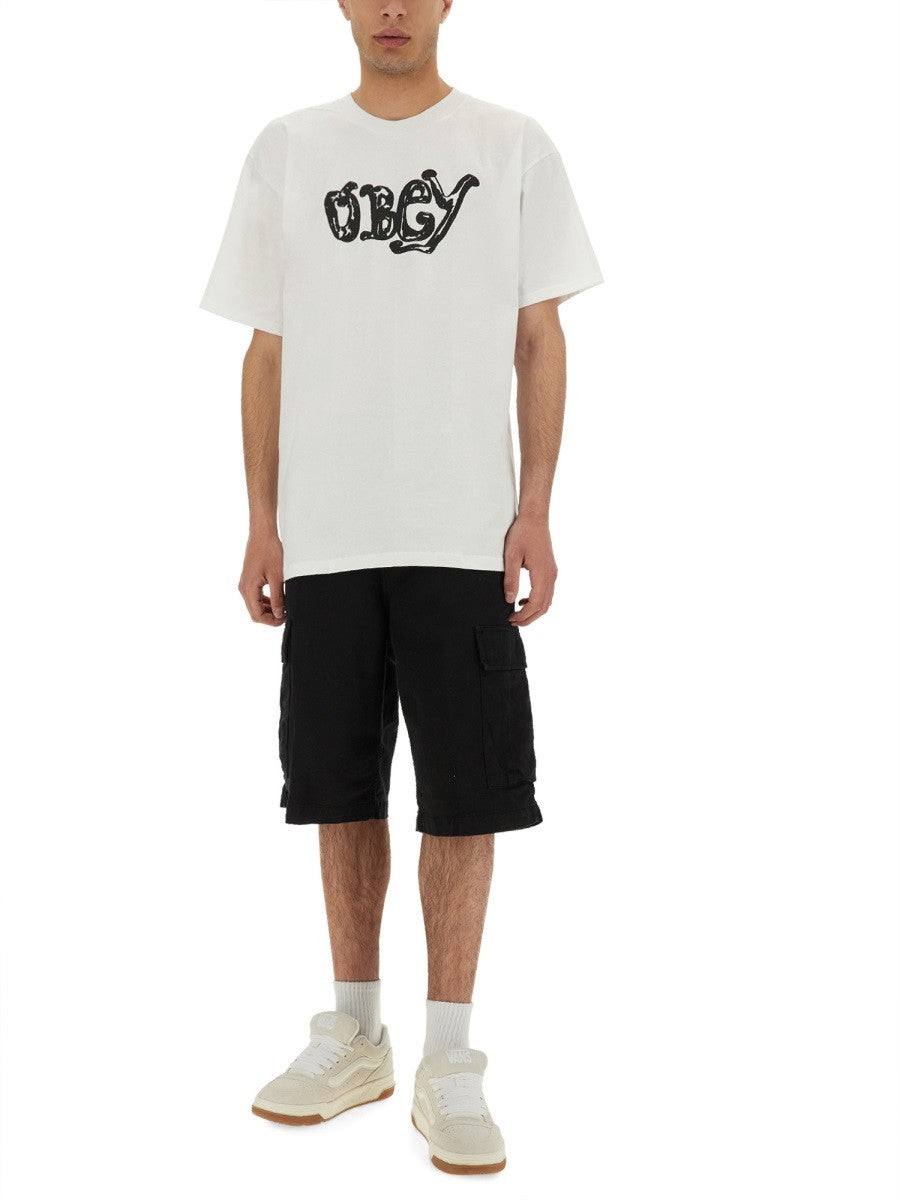Obey Men's Shirt White