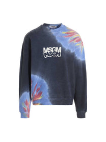 MSGM Tie Dye Sweatshirt by Burro Studio Gold