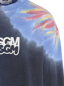 MSGM Tie Dye Sweatshirt by Burro Studio Gold