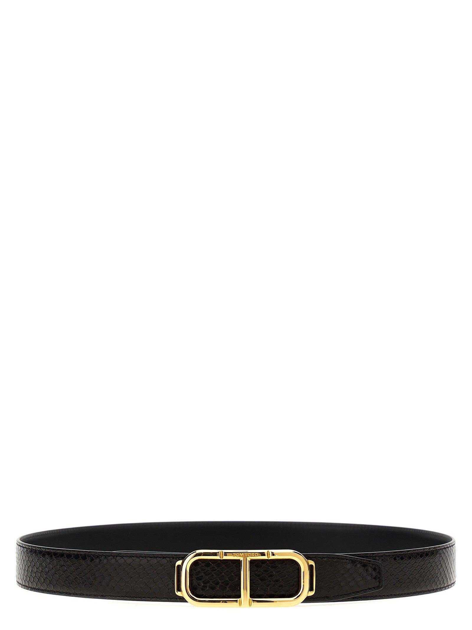 Tom Ford Reversible Belt Gold