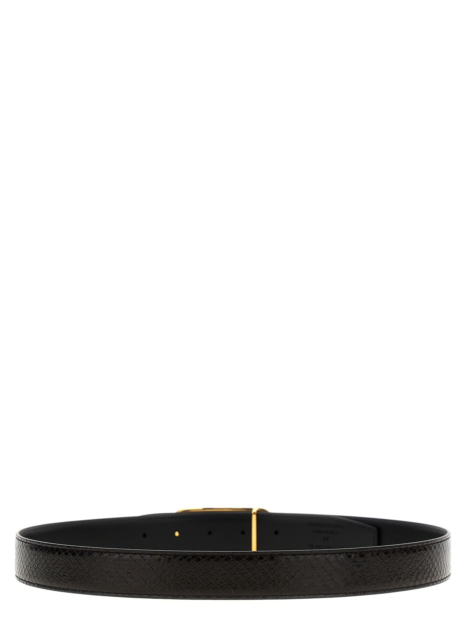 Tom Ford Reversible Belt Gold