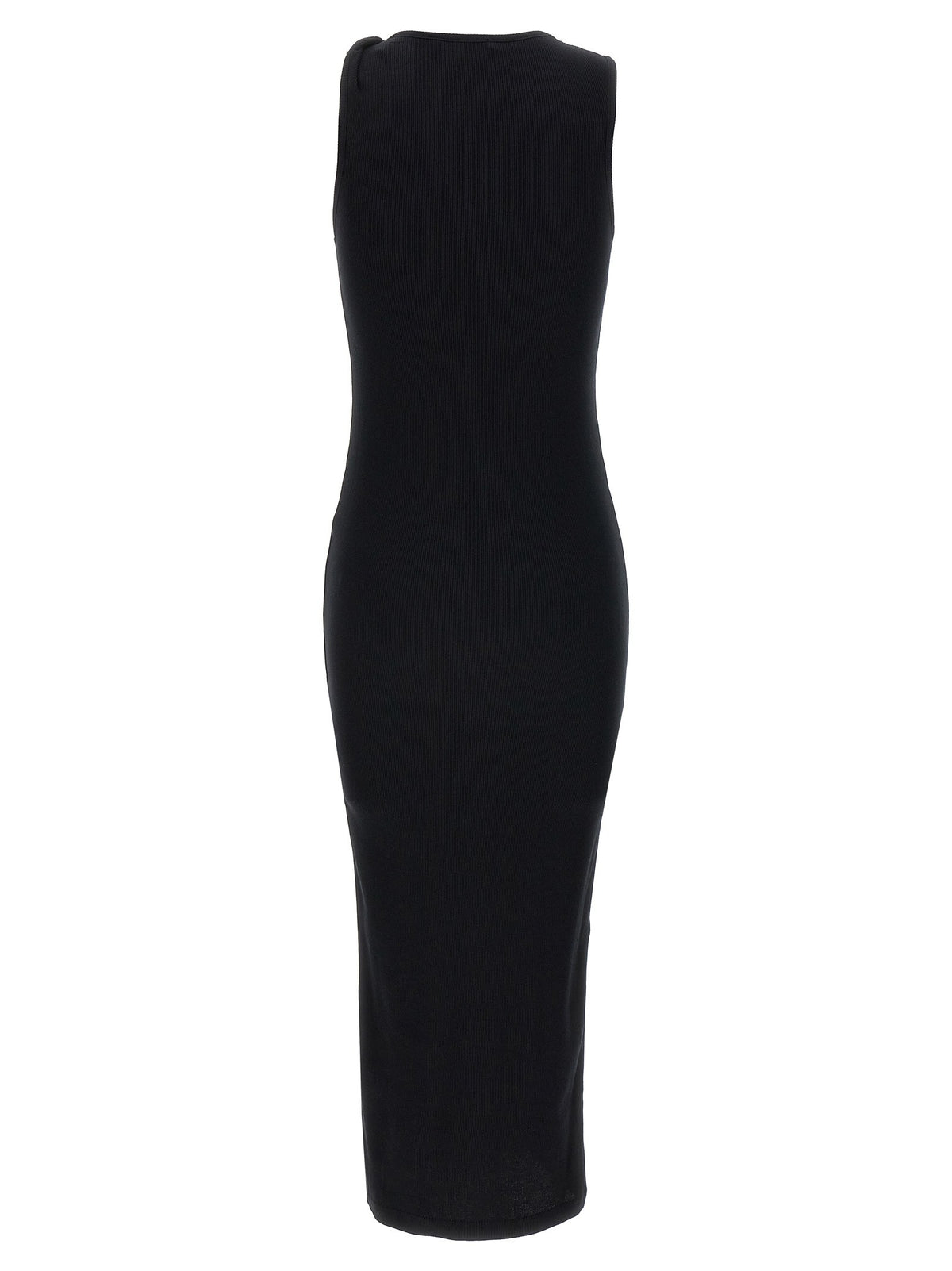 JW Anderson Ribbed Dress Black