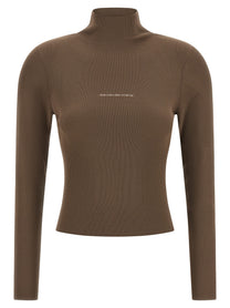 alexanderwang Ribbed Sweater Beige