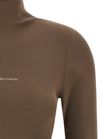 alexanderwang Ribbed Sweater Beige