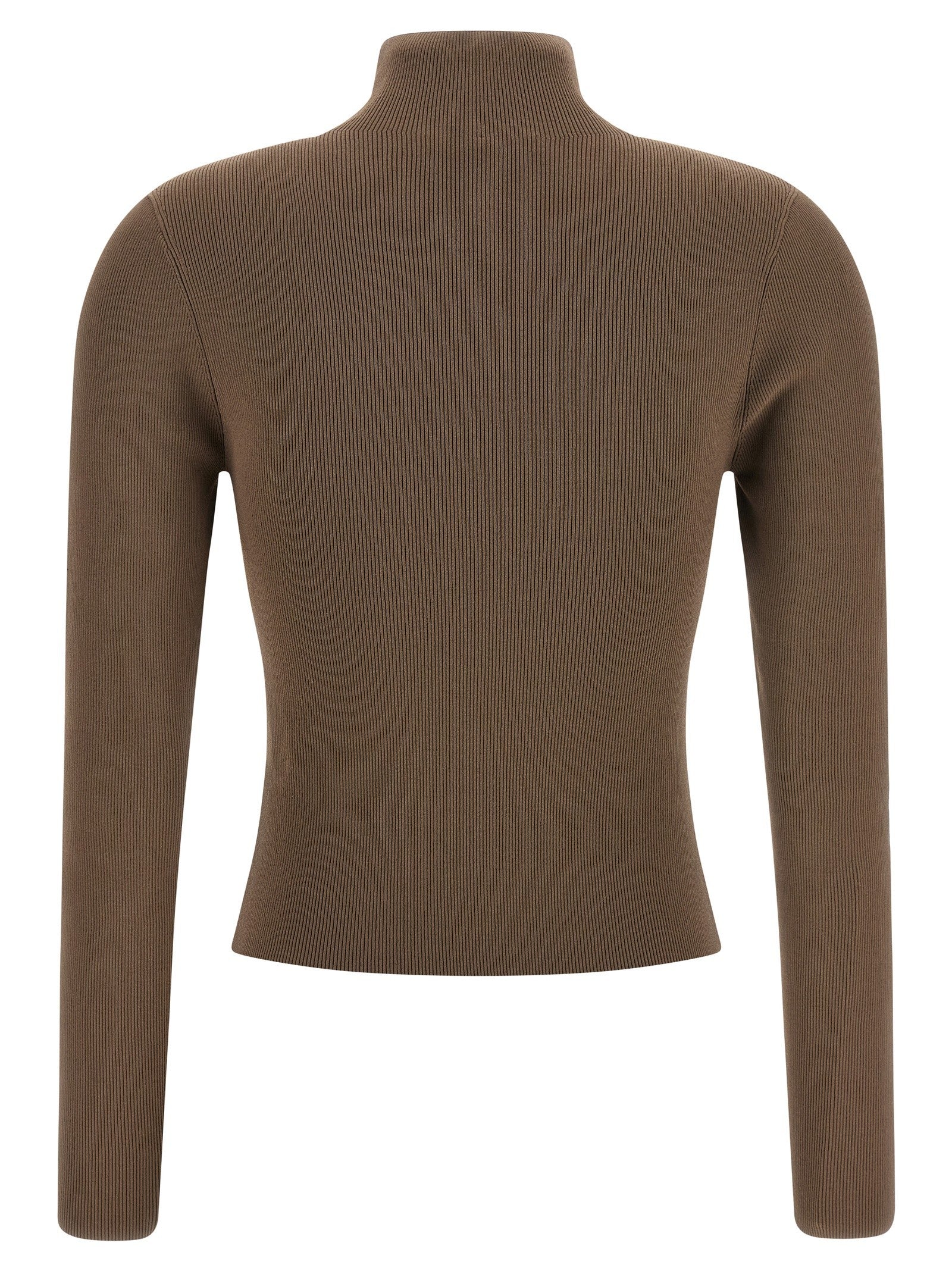 alexanderwang Ribbed Sweater Beige