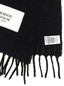 Maison Kitsuné Scarf Black