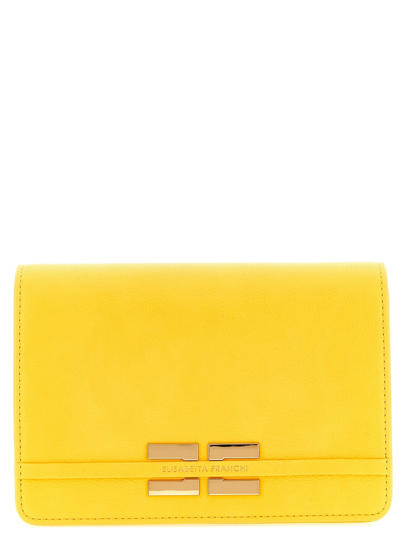 Elisabetta Franchi Shoulder Strap Yellow