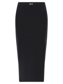 Off-White Skirt Black