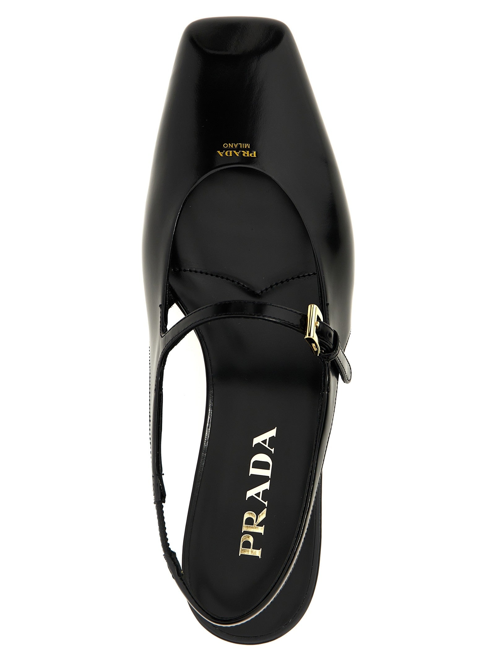 PRADA Slingback Black