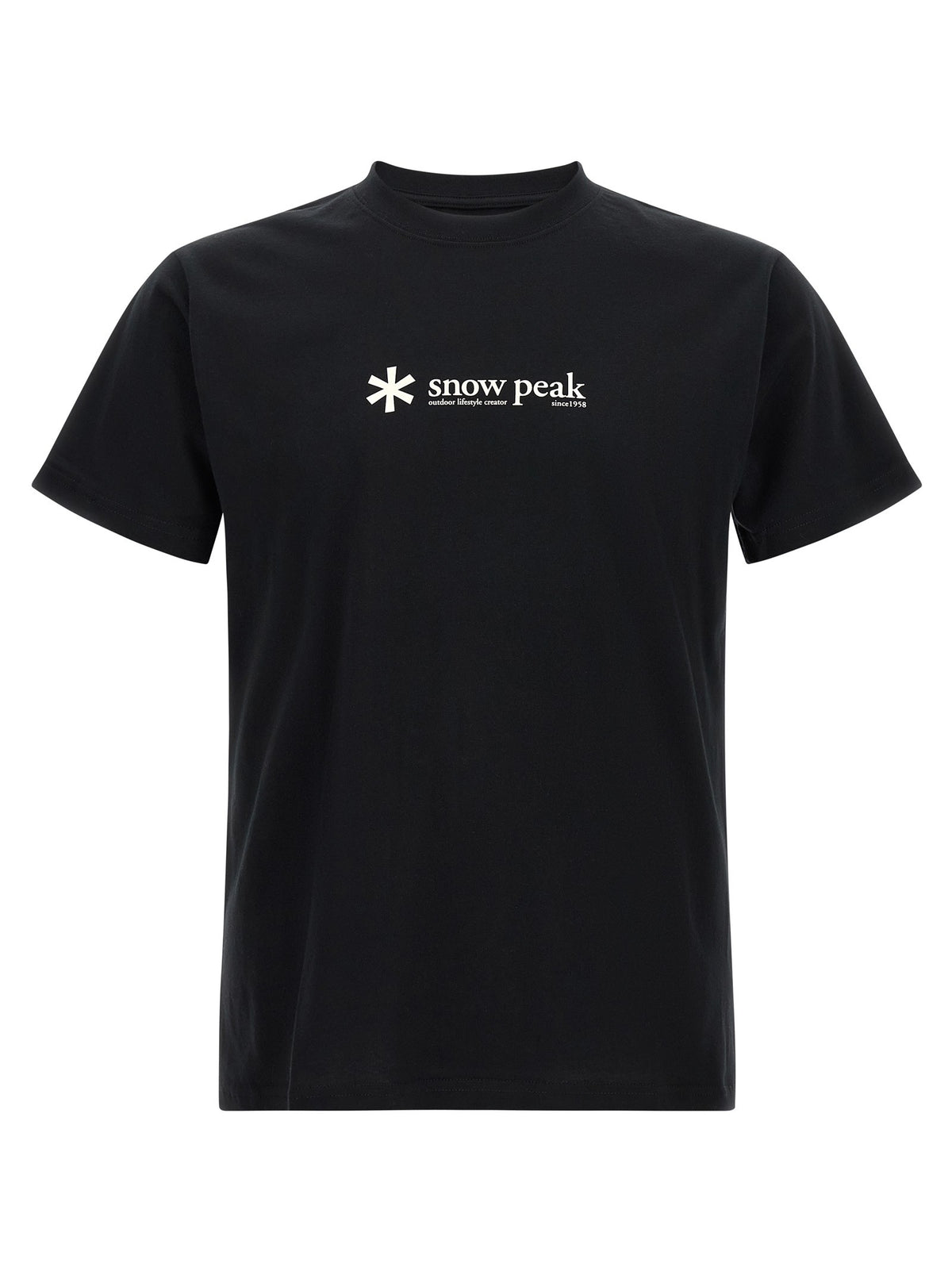 snow peak Shirt Black