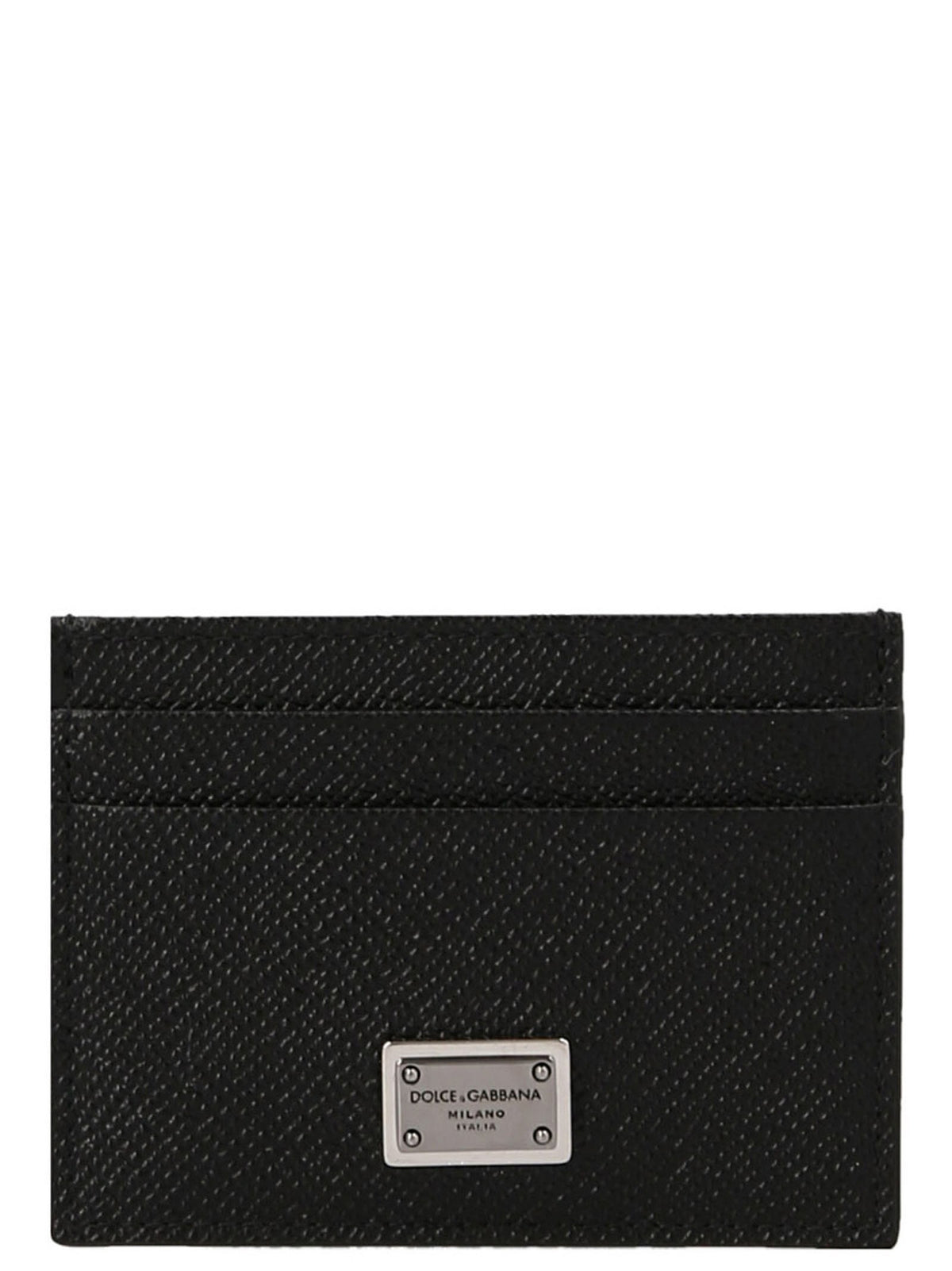 Dolce &amp; Gabbana Tag Card Holder Black