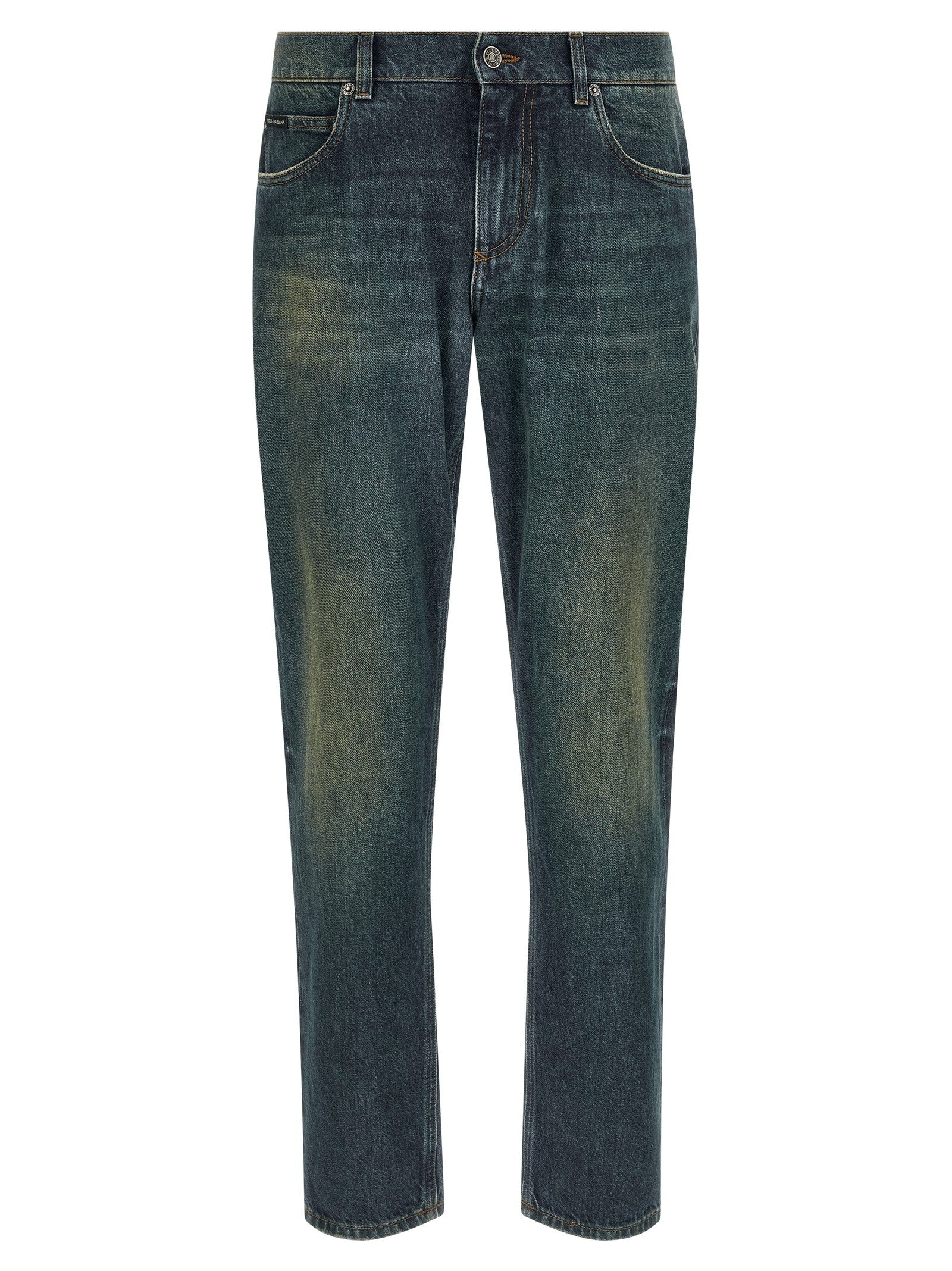 Dolce &amp; Gabbana Tag Jeans Blue