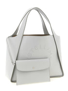 Stella McCartney Tote Shopping Bag Grey, view 3