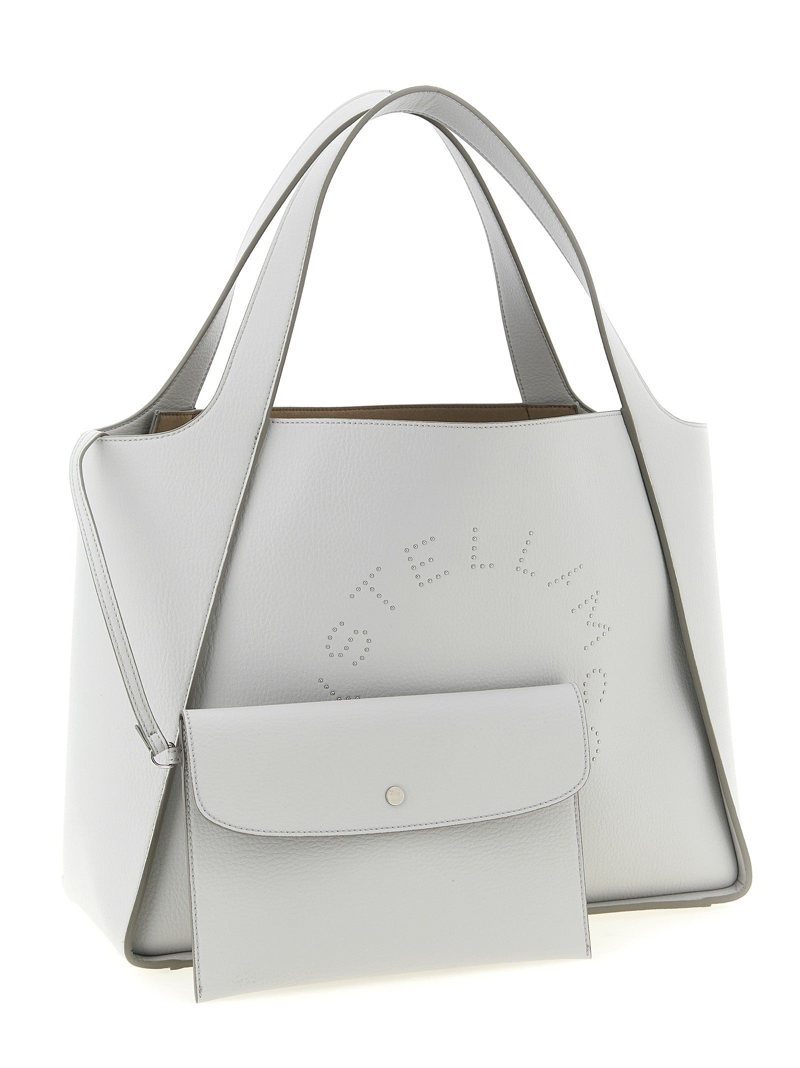 Stella McCartney Tote Shopping Bag Grey