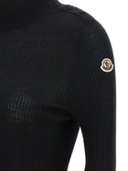 Moncler Turtleneck Sweater Black, view 4