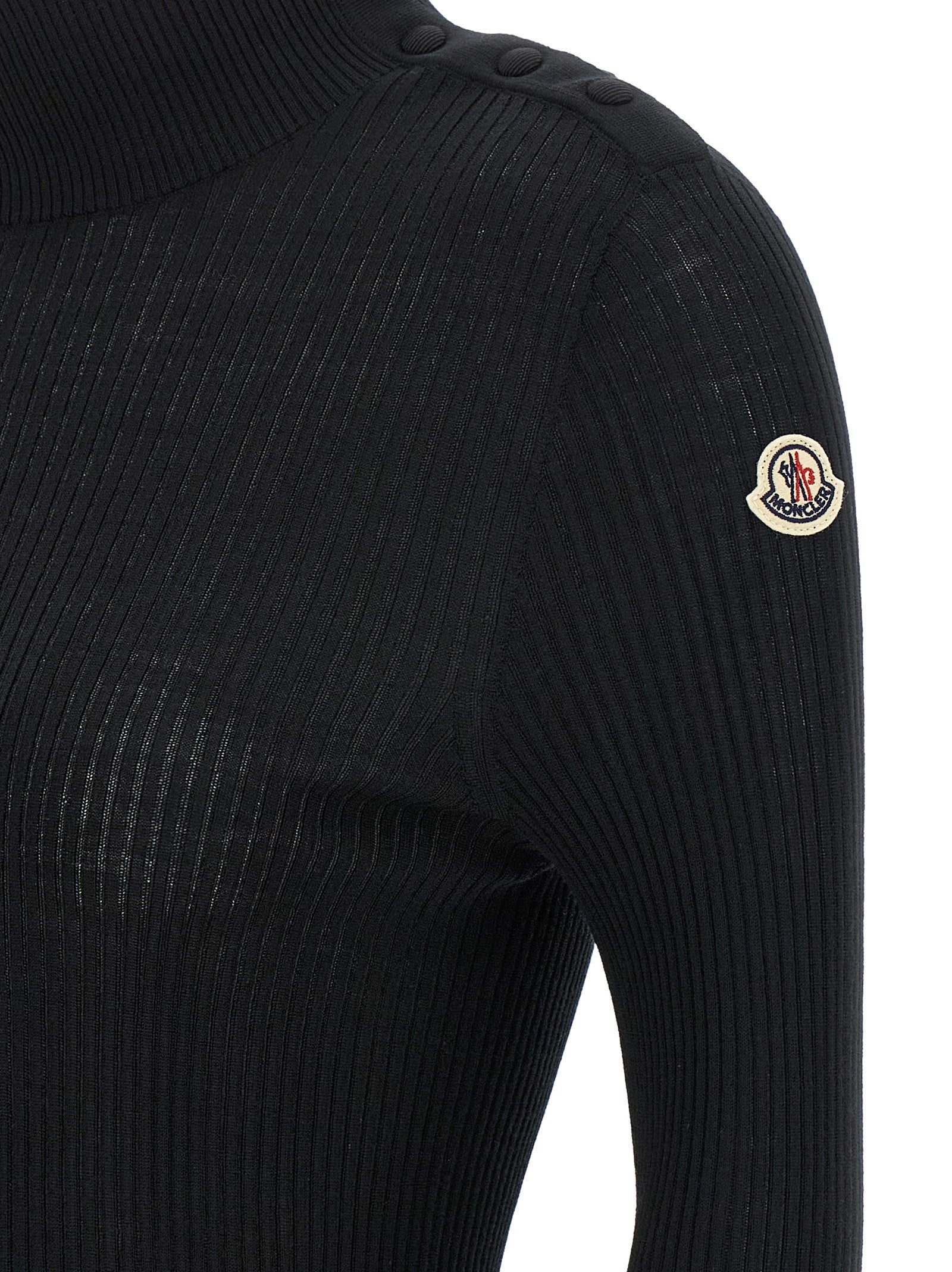 Moncler Turtleneck Sweater Black