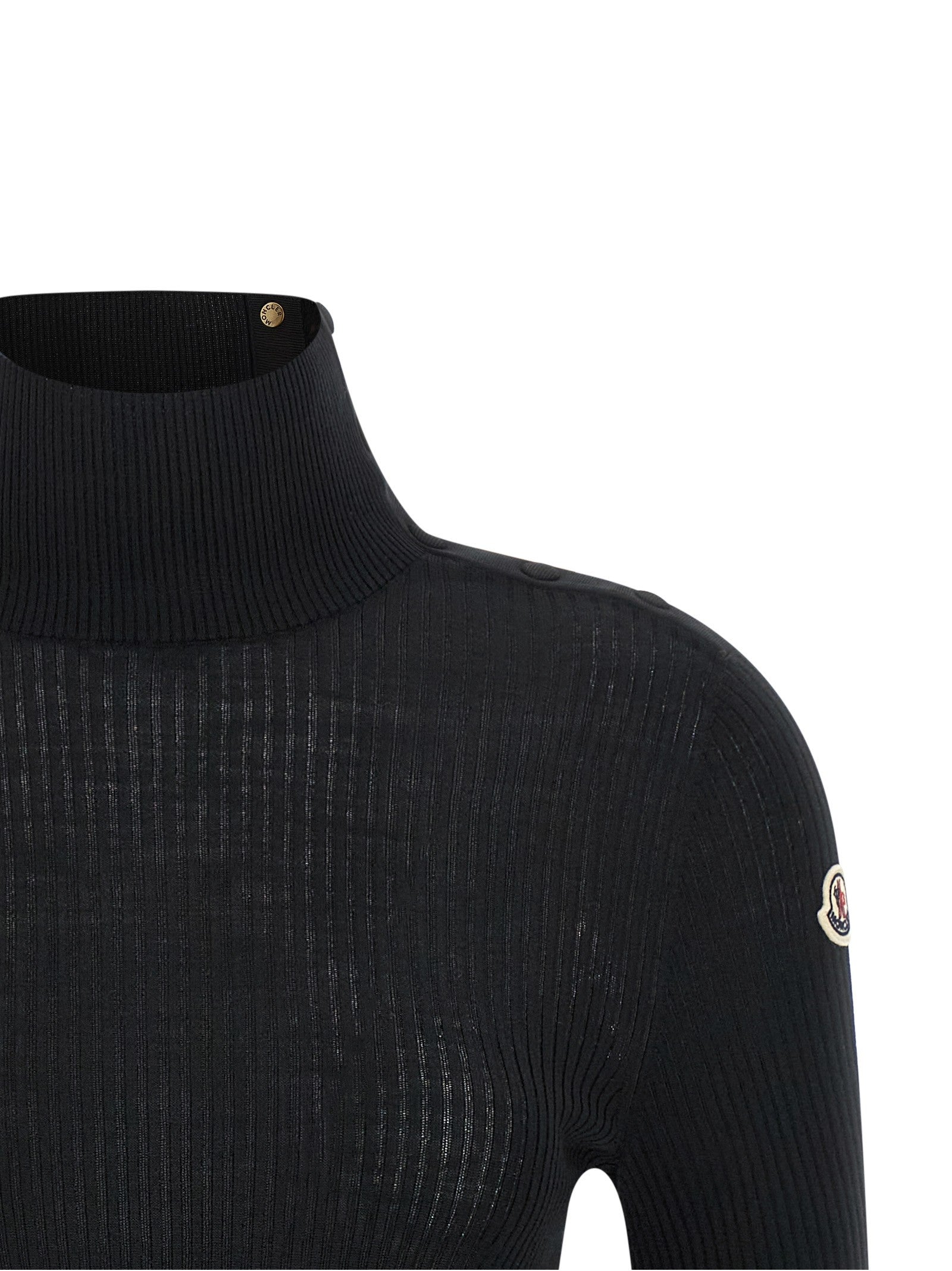 Moncler Turtleneck Sweater Black