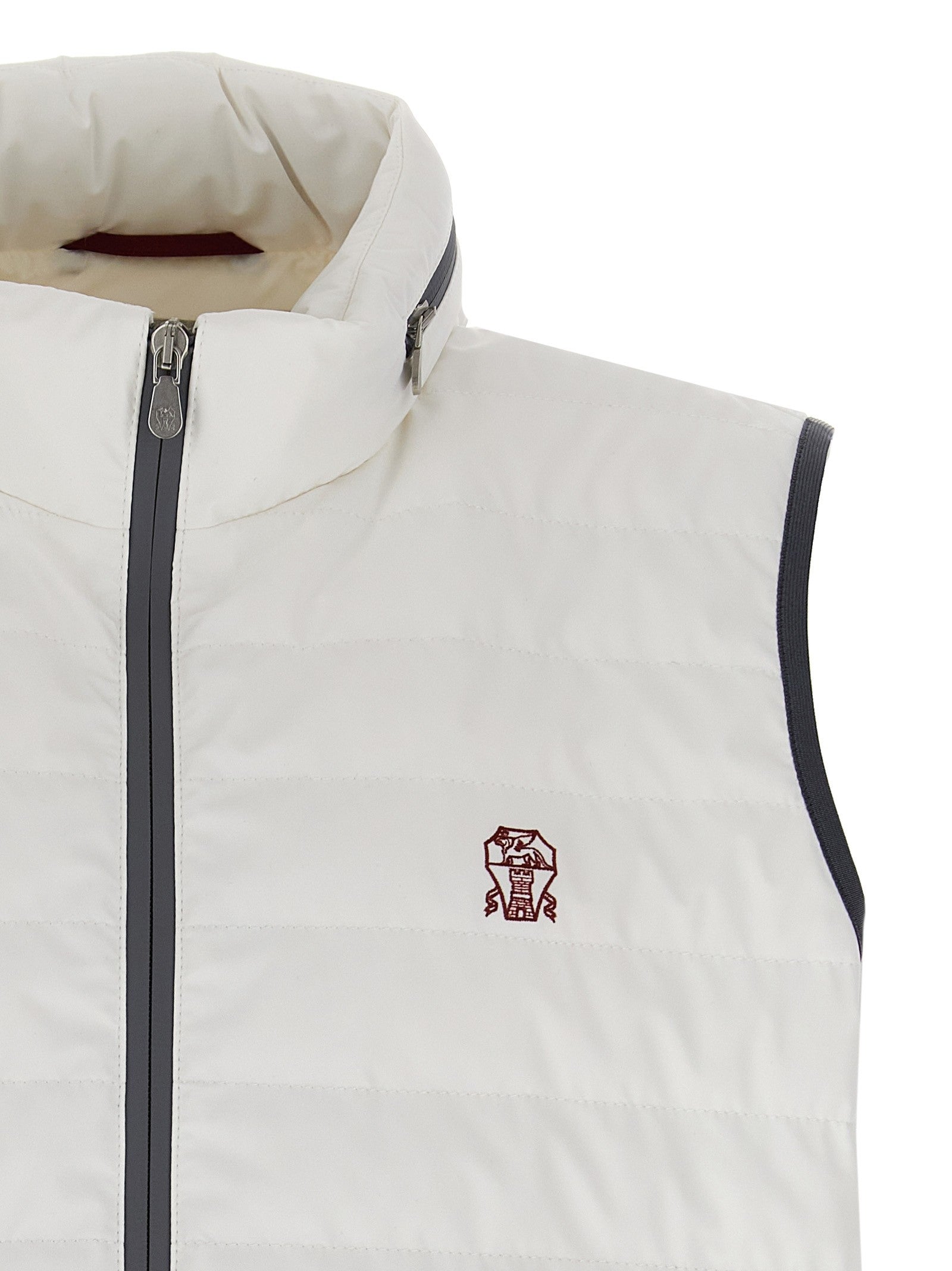 Brunello Cucinelli Vest White