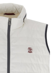 Brunello Cucinelli Vest White
