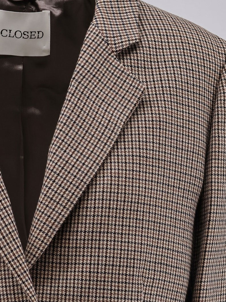 Closed Women's Lola Wool Blend Blazer Beige