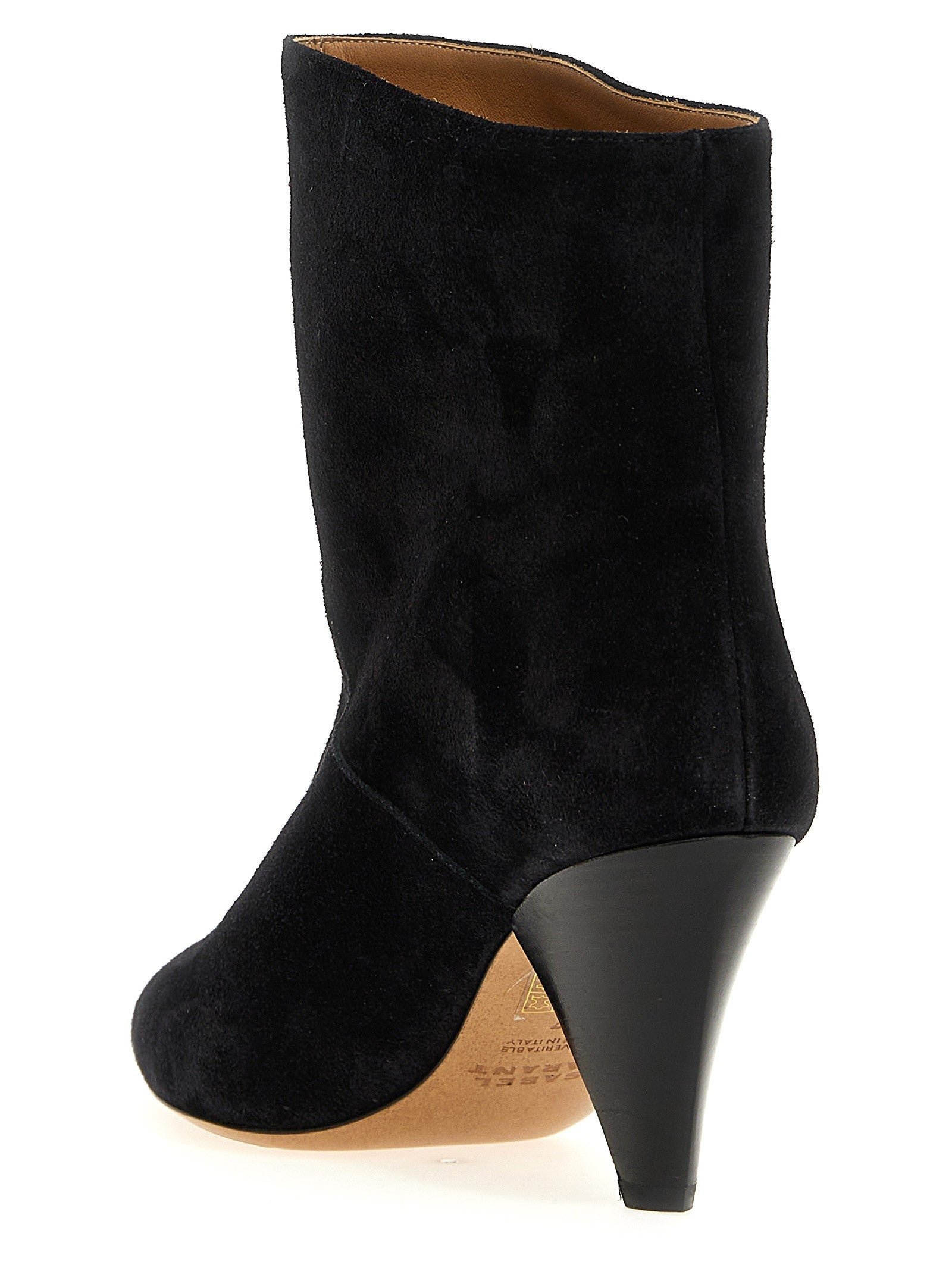 ISABEL MARANT Loline Ankle Boots Black