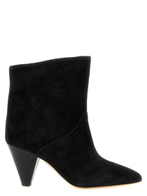 ISABEL MARANT Loline Ankle Boots Black