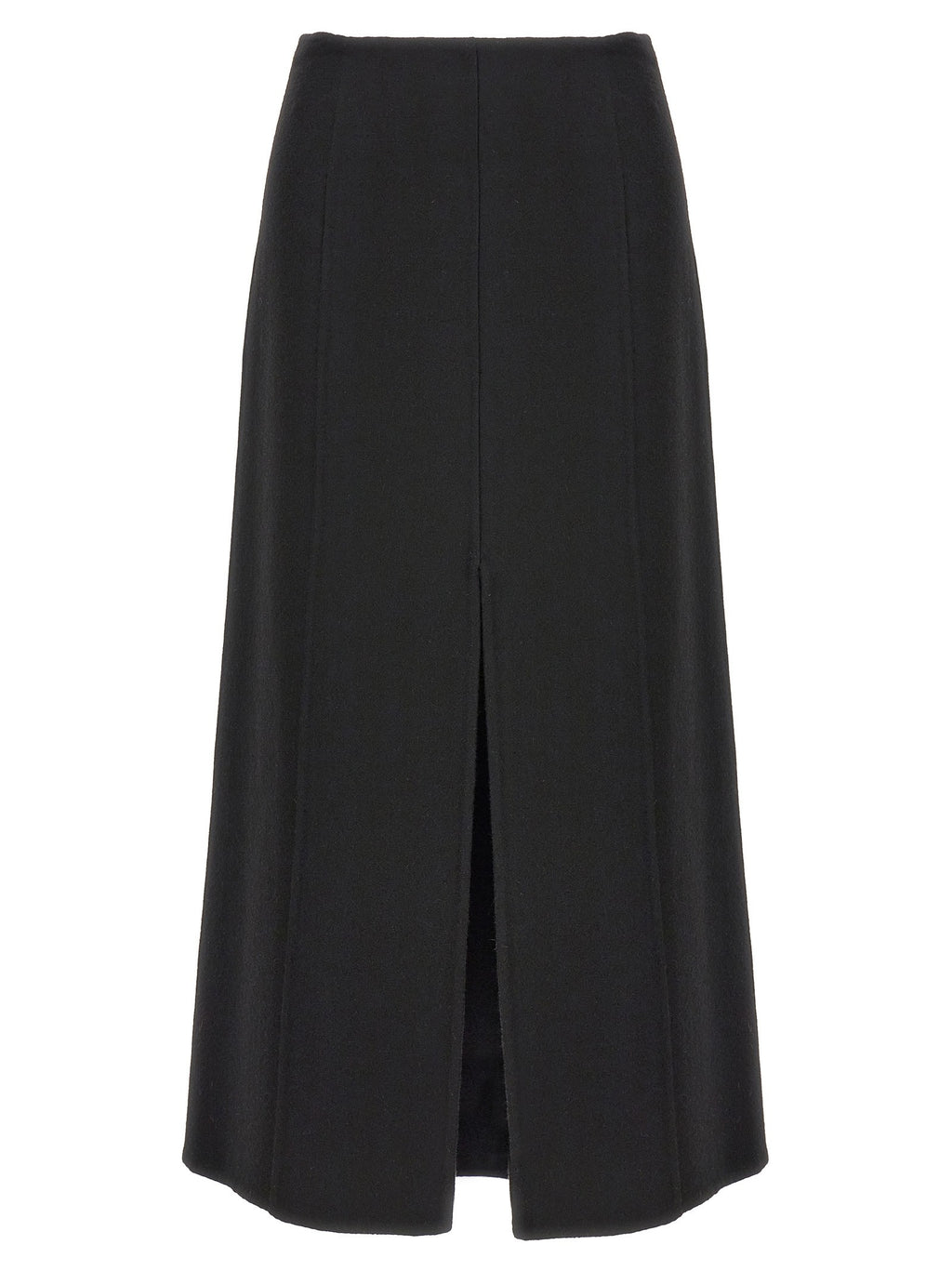 Ermanno Scervino Long Cloth Skirt Black