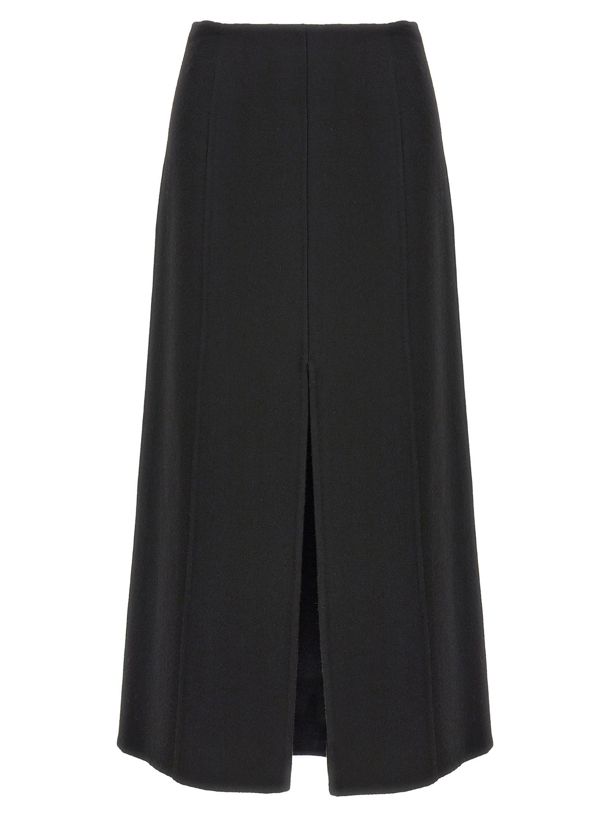 Ermanno Scervino Long Cloth Skirt Black