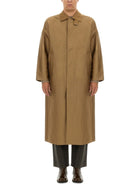 Sunflower Men's Long Coat Beige