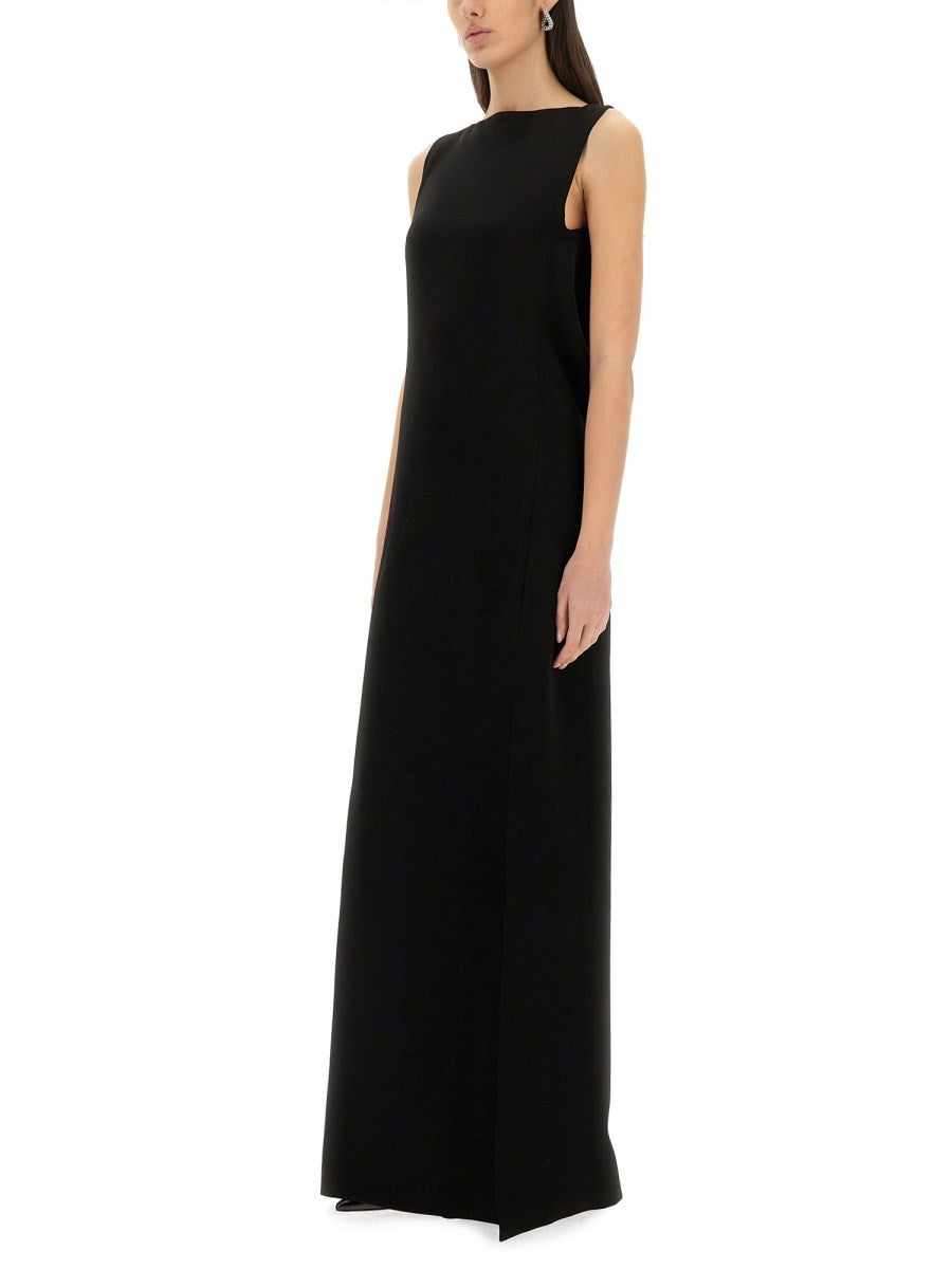 Max Mara Women's Long Dress Creso Black, view 3
