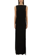 Max Mara Women's Long Dress Creso Black