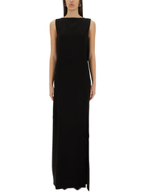 Max Mara Women's Long Dress Creso Black