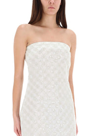 Rotate Birger Christensen Women's Long Dress White