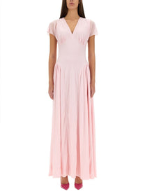 ROTATE Birger Christensen Women's Long Dress Blue