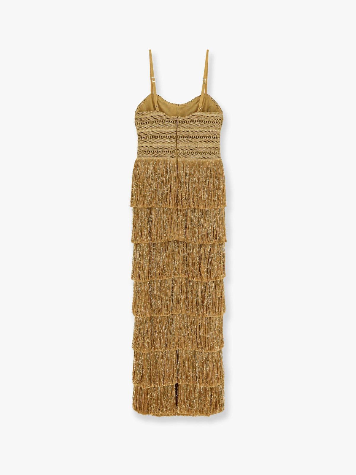 Patbo Women's Long Dress Gold