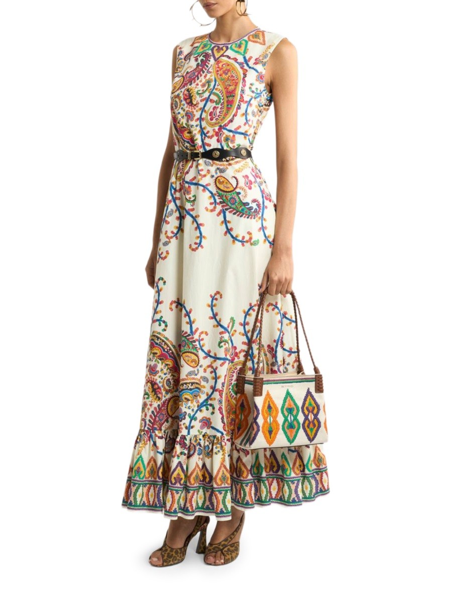 ETRO Women's Long Dress Multicolor