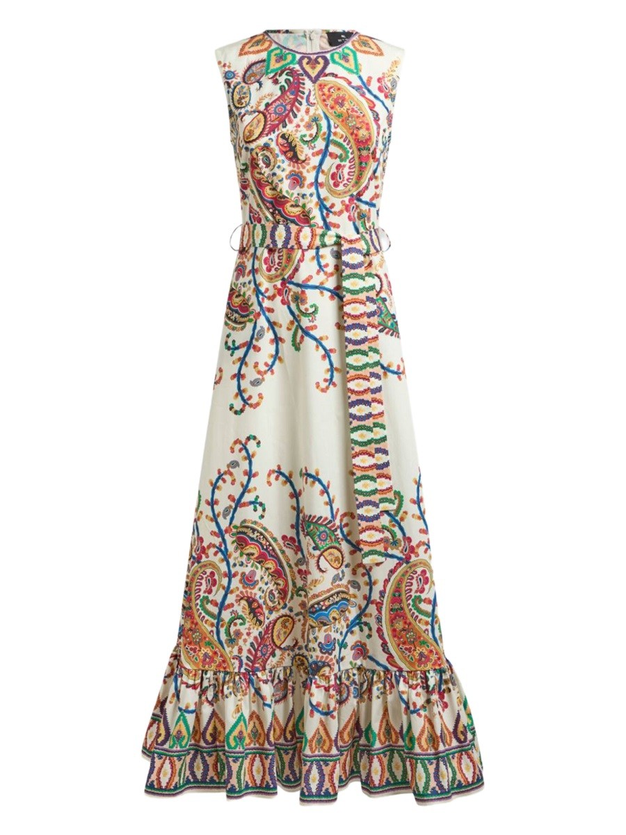 ETRO Women's Long Dress Multicolor