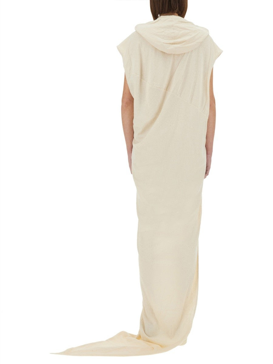 DRKSHDW Women's Long Dress White