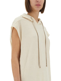 DRKSHDW Women's Long Dress White