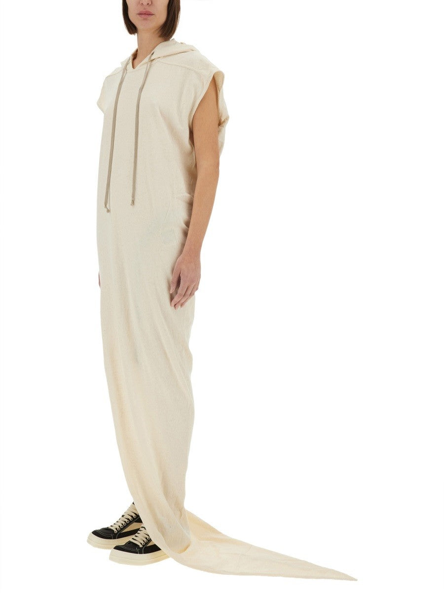 DRKSHDW Women's Long Dress White