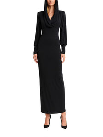 ROTATE Birger Christensen Women's Long Dress Black