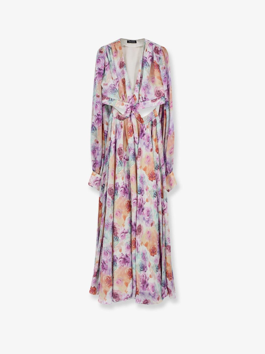 Actualee Women's Long Dress Purple