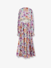 Actualee Women's Long Dress Purple