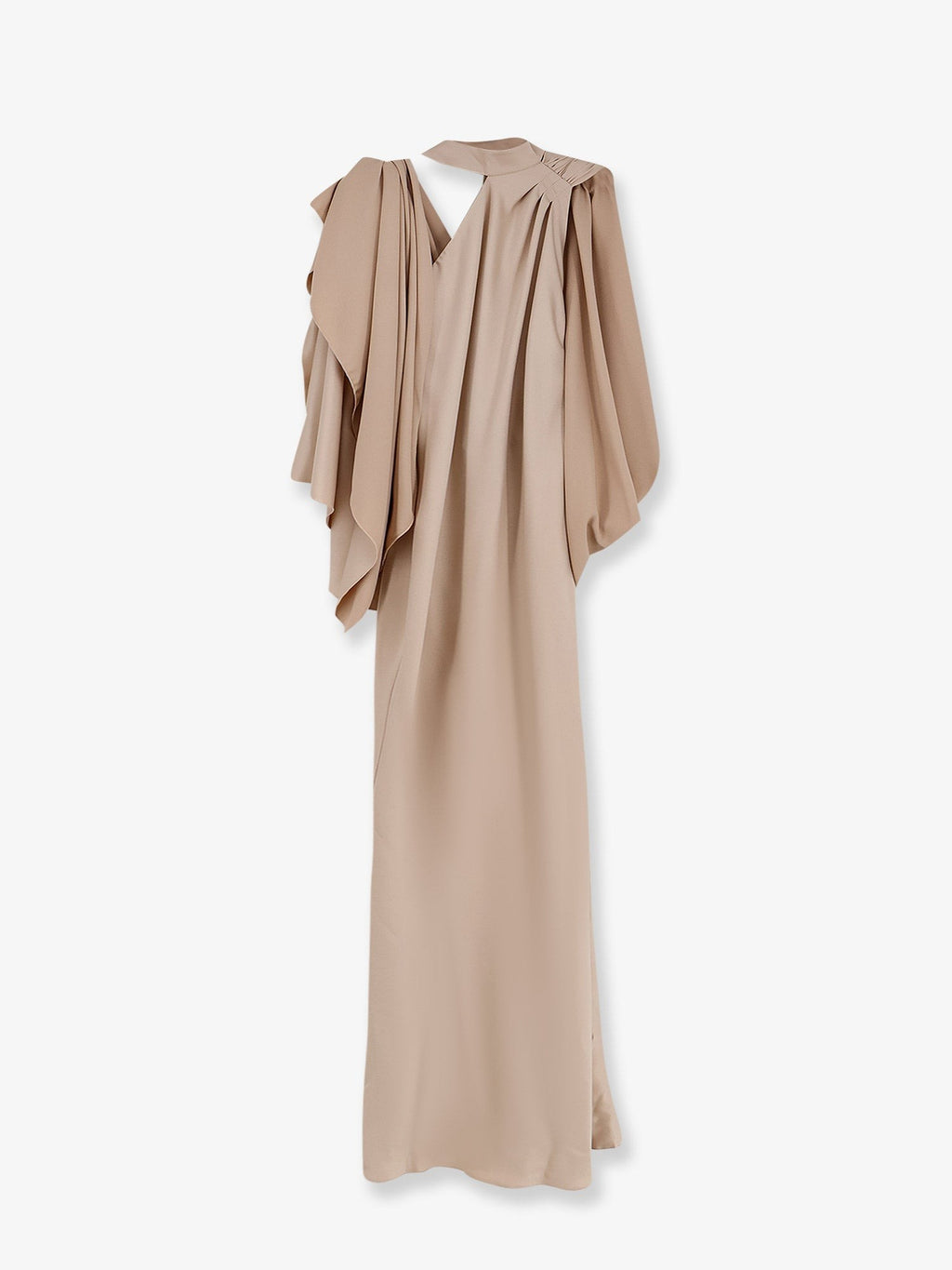 Actualee Women's Long Dress Beige