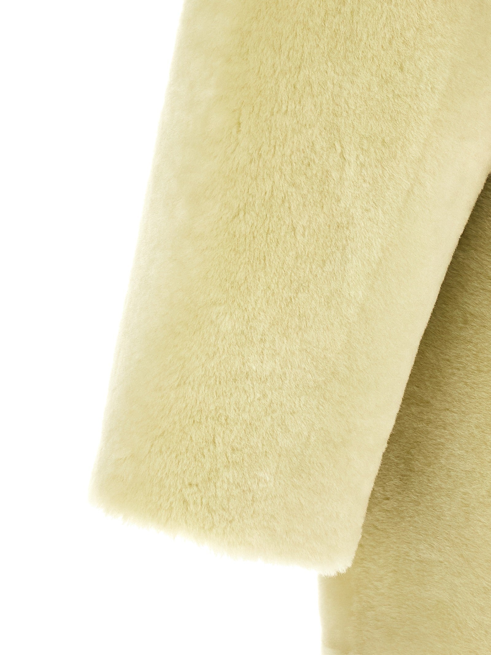 Blancha Long Fur Coat Green